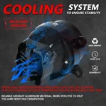 T11 2pcs/Pack 55W 3 inch High Power Dual Lens Fog Light - Image 5