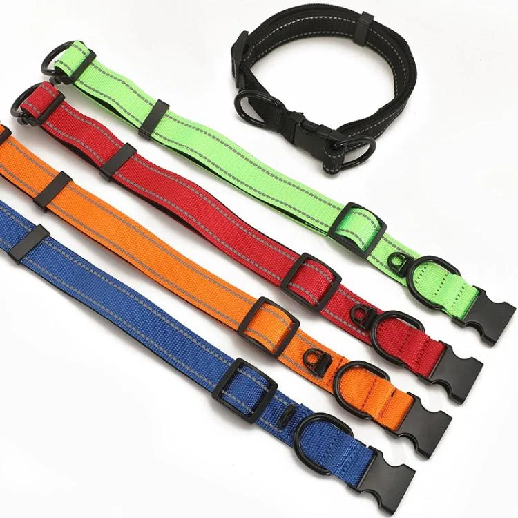 EDA0082252_B3.webp Pet Reflective Collar Waterproof Cloth Black Buckle - Image 4