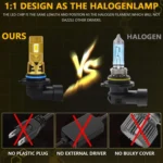 2pcs/Pack 35W 3000LM 6500K IP68 Waterproof Car LED Headlight Bulb - Image 5