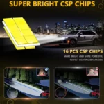 2pcs/Pack 35W 3000LM 6500K IP68 Waterproof Car LED Headlight Bulb - Image 6