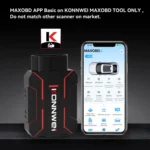 KONNWEI MAXOBD Full Car System Scanner OBD2 Diagnostic Tool Code Read - Image 2