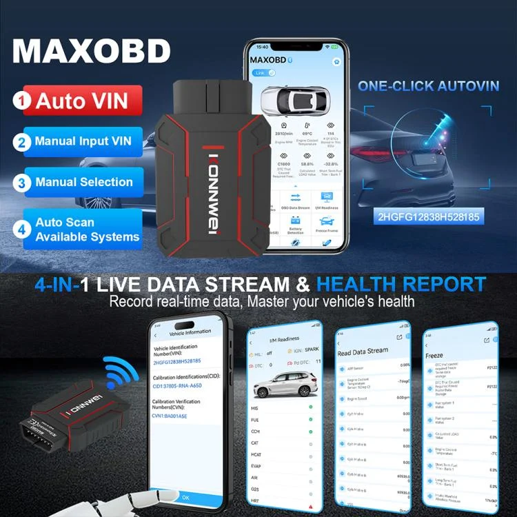 EDA008249001A_11.webp KONNWEI MAXOBD Full Car System Scanner OBD2 Diagnostic Tool Code Read - Image 12