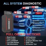 KONNWEI MAXOBD Full Car System Scanner OBD2 Diagnostic Tool Code Read - Image 3