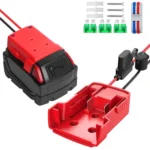 For Milwaukee 18V Lithium Battery DIY With Cable Adapter External Power Adapter Connector - Image 2