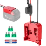 For Milwaukee 18V Lithium Battery DIY With Cable And Switch Adapter External Power Adapter Connector - Image 2