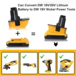 DCA1820 Battery Adapter Converter With USB-A Port for DeWALT Electric Saw Tools - Image 5