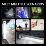 DXC-512 Multifunctional Pen Lamp Work Flashlight with Red Laser Light - Image 12