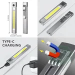 DXC-512 Multifunctional Pen Lamp Work Flashlight with Red Laser Light - Image 4