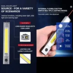 DXC-512 Multifunctional Pen Lamp Work Flashlight with Red Laser Light - Image 10