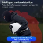 VTS02 4MP Multi-lens Panoramic Solar Surveillance PTZ Dome Camera - Image 9