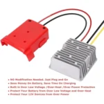 For Milwaukee 18V Lithium Battery Adapter Converter Battery Dock DIY Adapter - Image 2