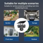 VTS29 6MP Multi-lens Panoramic Solar Surveillance PTZ Dome Camera - Image 10