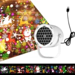 Christmas Projection Lamp Film Pattern Holiday Atmosphere Light - Image 3