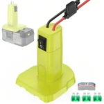 For RYOBI 18V Lithium Battery Battery Switch Button Adapter Converter With Fuses - Image 2