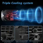 2pcs/Pack Car 70W High-power Matrix Eyes Work Light with Cable Set - Image 10