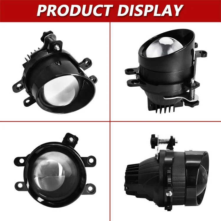EDA008268901_10.webp T12 2pcs/Pack 55W 3 inch High Power Dual Lens Fog Light Oblique Style for Toyota - Image 11