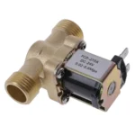 Copper Four-point Solenoid Valve, Pressurized Water Inlet Valve, Solar Water Heater Valve - Image 2