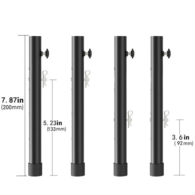 EDA008272201A_1.webp 4pcs / Set Table Leg Extender Workbench Height Enhancer - Image 4