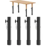 4pcs / Set Table Leg Extender Workbench Height Enhancer - Image 2