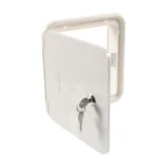 RV / Camper Power Cable Hatch with Screws and Key - Image 4