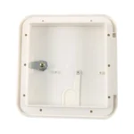 RV / Camper Power Cable Hatch with Screws and Key - Image 5