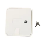 RV / Camper Power Cable Hatch with Screws and Key - Image 6