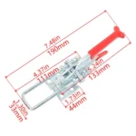 RV Heavy Duty Large Toggle Clamp Latch - Image 7