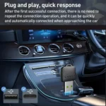 2 in 1 Car CarPlay and Android Auto Wired to Wireless Smart Box Adapter Mini USB Converter - Image 8