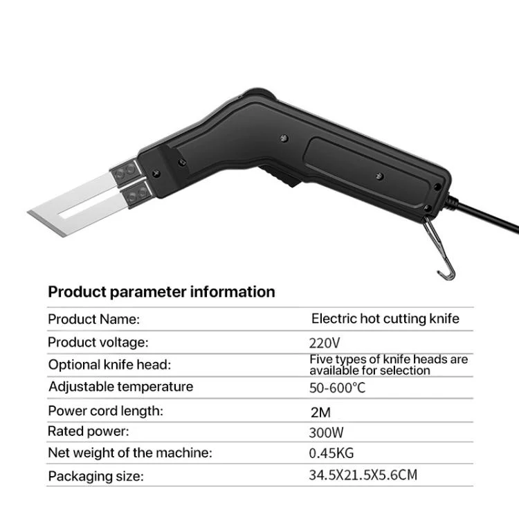 EDA0082780_B2.webp MOYI Sponge Foam Heat Cutter Plastic Thermal Melting Knife - Image 3