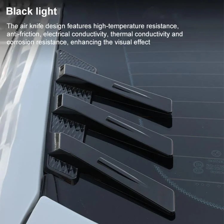 EDA0082802_B7.webp 1 Pair Car Rear Windshield Air Cent Shark Fin Decorative Sticker - Image 8