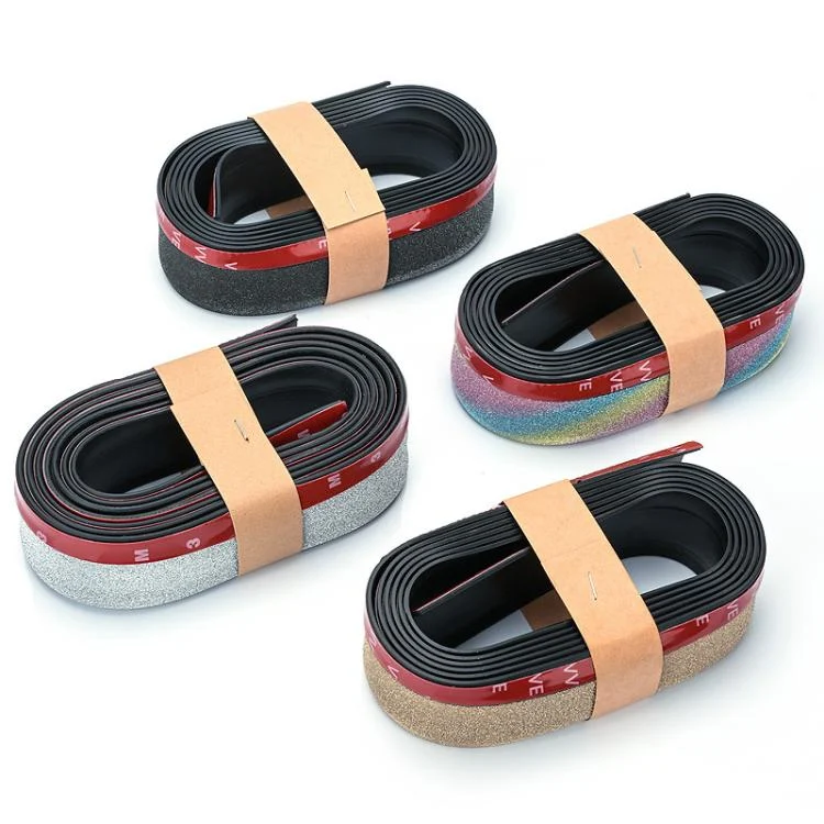 EDA0082805_B1.webp Car Starry Sky Shiny Soft Rubber Front Bar Side Anti-collision Strip - Image 2