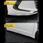 Car Starry Sky Shiny Soft Rubber Front Bar Side Anti-collision Strip - Image 5