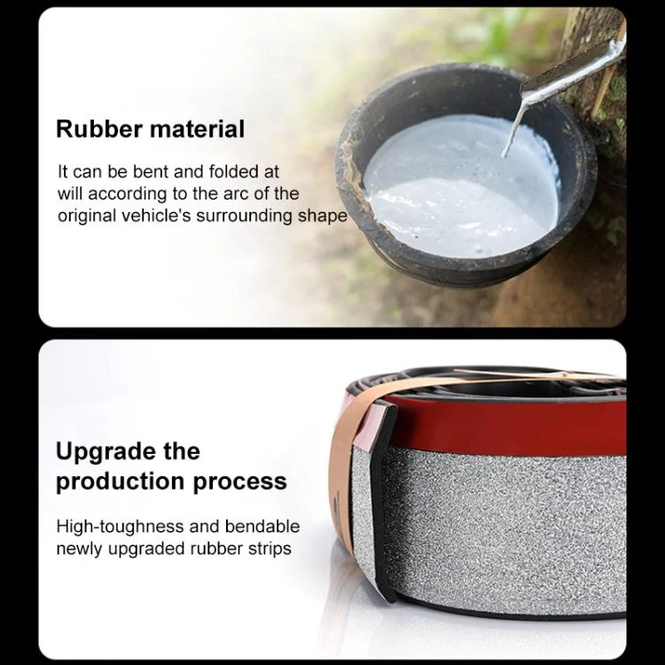 EDA0082805_B5.webp Car Starry Sky Shiny Soft Rubber Front Bar Side Anti-collision Strip - Image 6