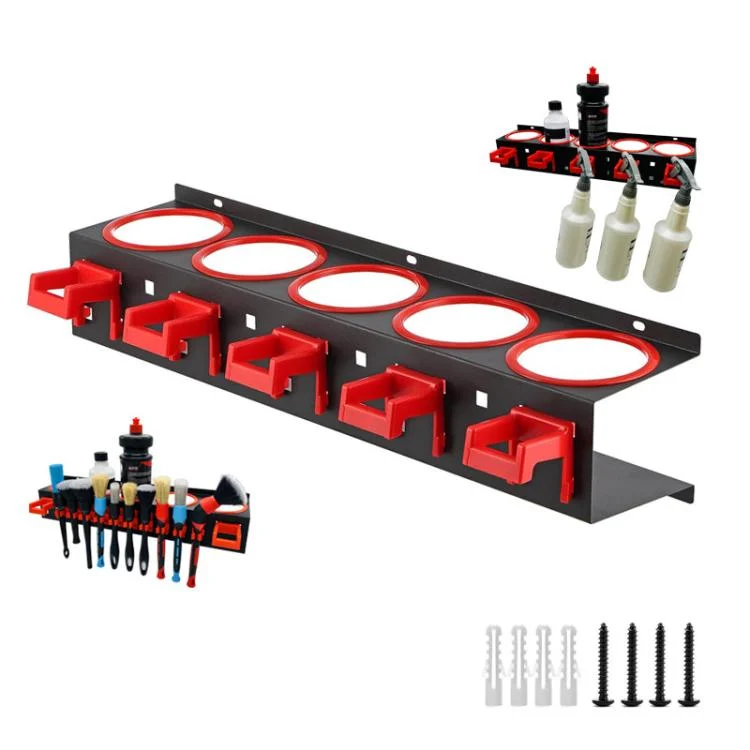EDA008293201A_3.webp Car Wash Tool Organizer Multifunctional Spray Bottle Storage Holder - Image 4