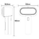 Yesido EC20 Smart Digital Display Dual Head Hair Ball Trimmer - Image 13