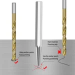 Octagonal Center Punch Locator Punch Positioning Tools - Image 7