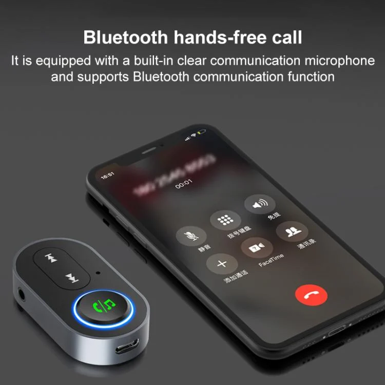 EDA008296501A_4.webp BR10 Car Bluetooth AUX Receiver Bluetooth Audio Adapter - Image 5