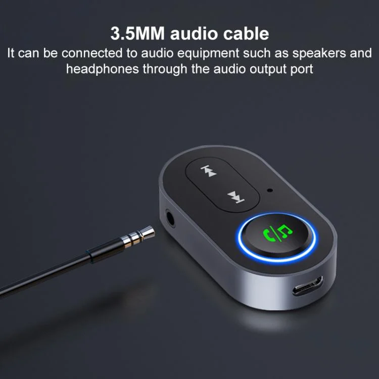 EDA008296501A_9.webp BR10 Car Bluetooth AUX Receiver Bluetooth Audio Adapter - Image 10