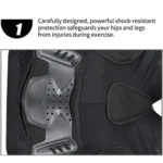 GHOST RACING K062 Off-road Motorcycle Armor Pants Racing Riding Anti-fall Hip Protector - Image 6