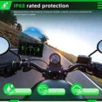6 inch Motorcycle Wireless CarPlay and Android Auto Display Screen Navigator - Image 3