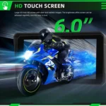6 inch Motorcycle Wireless CarPlay and Android Auto Display Screen Navigator - Image 9