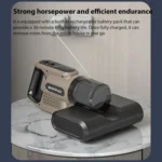 14000Pa 2 in 1 Household Handheld Wireless Mite Remover UV Sterilization Vacuum Cleaner - Image 15