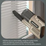 14000Pa 2 in 1 Household Handheld Wireless Mite Remover UV Sterilization Vacuum Cleaner - Image 10