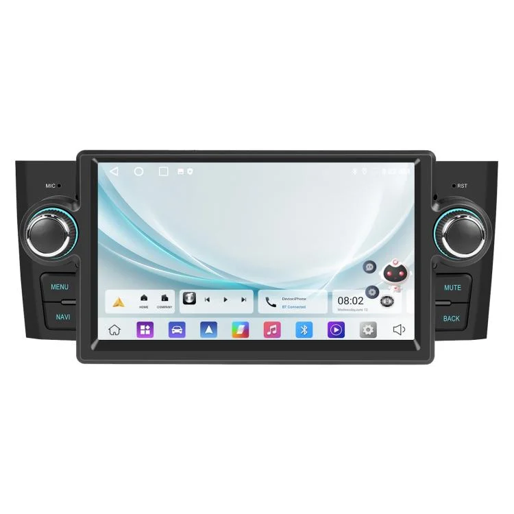 For Fiat Punto 2005-2009 Android 15 7 inch 4G+64G Car Central Control Audio Video Navigation