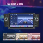 For Fiat Punto 2005-2009 Android 15 7 inch 4G+64G Car Central Control Audio Video Navigation - Image 6