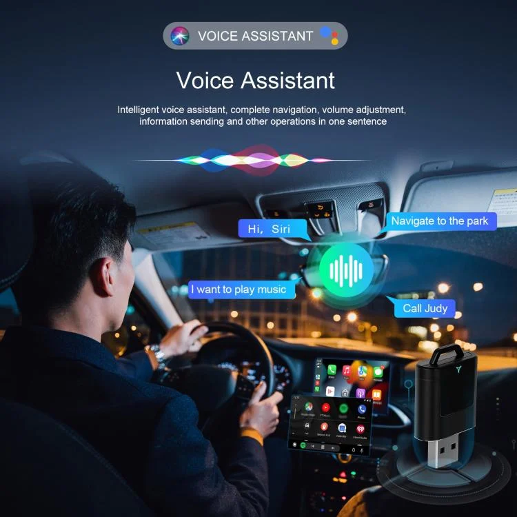 EDA008304901A_5.webp Car CarPlay and Android Auto Wired to Wireless Smart Box USB Adapter - Image 6