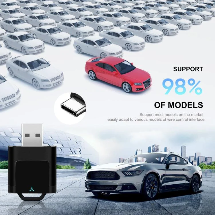 EDA008304901A_6.webp Car CarPlay and Android Auto Wired to Wireless Smart Box USB Adapter - Image 7