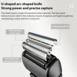 Full Body Washable LED Digital Display Reciprocating Electric Shaver - Image 3