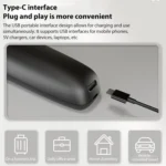 Full Body Washable LED Digital Display Reciprocating Electric Shaver - Image 5