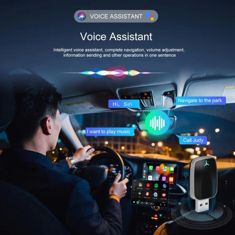 EDA0083053_B4.webp Car CarPlay and Android Auto Wired to Wireless Smart Box Adapter with Type-C Converter - Image 5